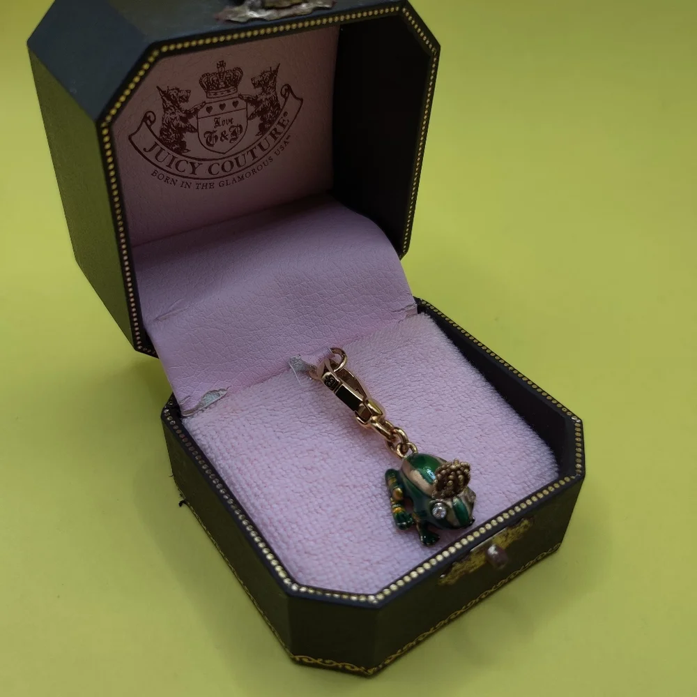 Juicy Couture Frog Royalty Charm 🐸👑 - Picture 11 of 14
